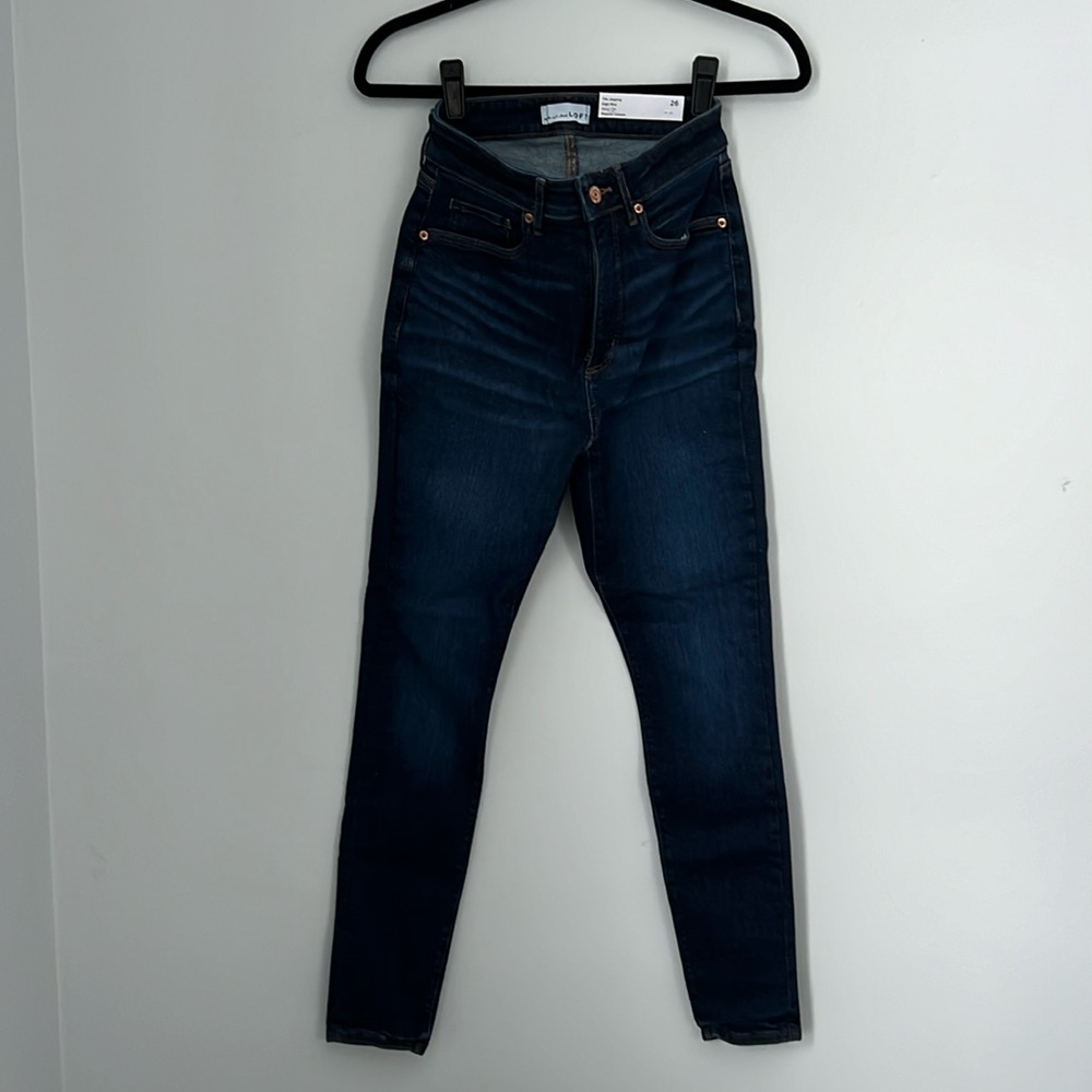 Loft Curvy High Rise Stretch Jean (26) or Size 2